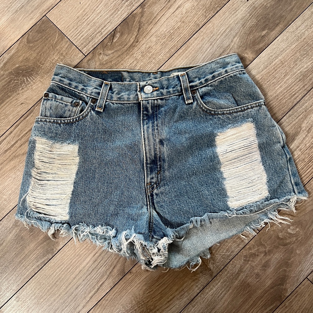 Vintage Levi Cutoff Jean Shorts 550s